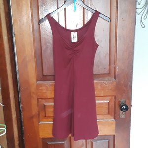 Vintage red mini dress